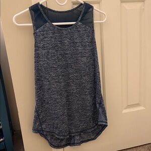 Women's Blue Sleeveless Top